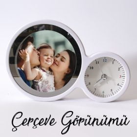 Kişiye Özel Ledli Saatli Sihirli Ayna