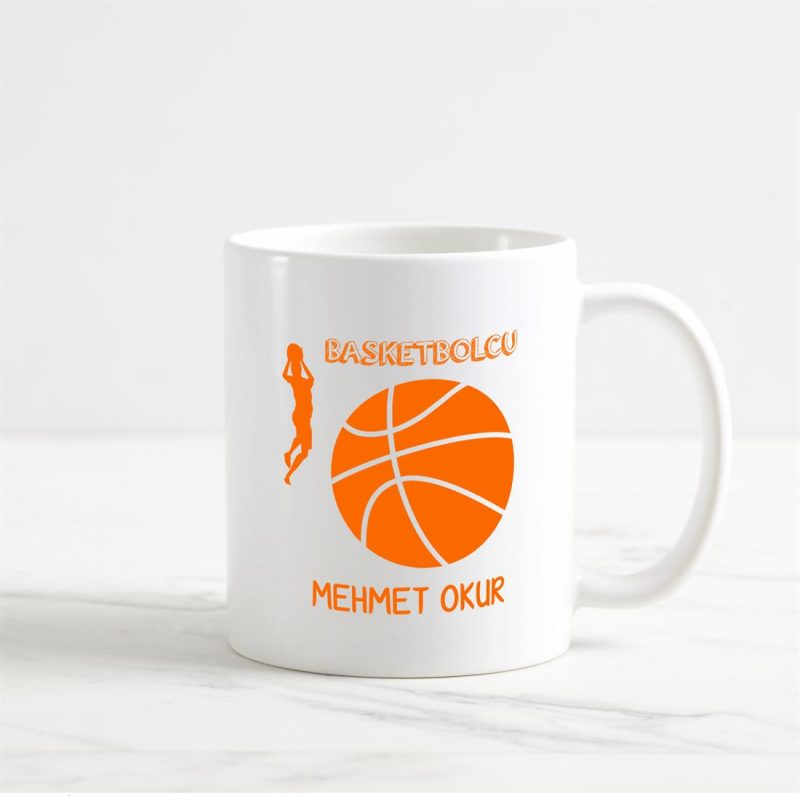 Basketbolcu Kupa Bardak (2. Tasarım) - Görsel 1