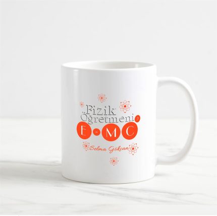 Fizik Öğretmeni Kupa Bardak (2. Tasarım)