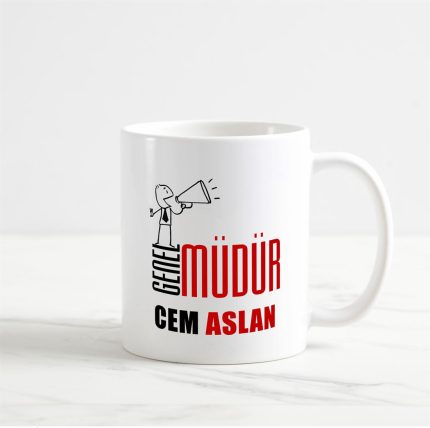 Genel Müdür Kupa Bardak (1. Tasarım)
