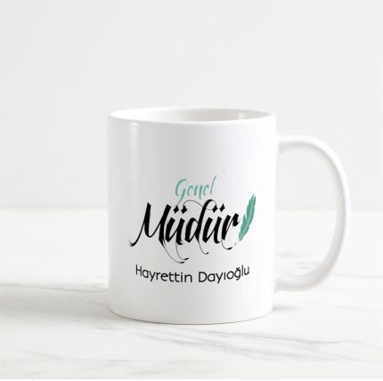 Genel Müdür Kupa Bardak (2. Tasarım)