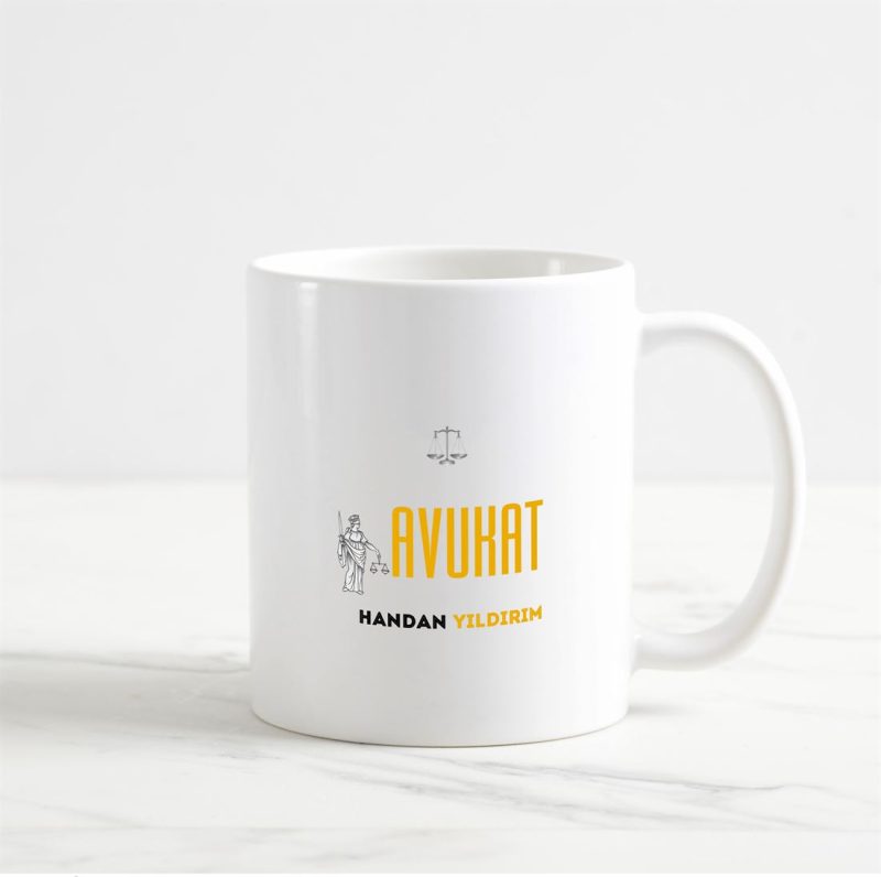 Avukat Kupa Bardak (3. Tasarım) - Görsel 1
