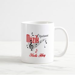 Müzik Öğretmeni Kupa Bardak (1. Tasarım)