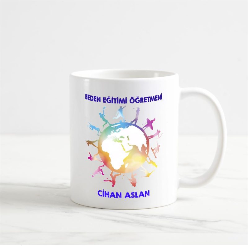 Beden Eğitimi Öğretmeni Kupa Bardak (2. Tasarım) - Görsel 1