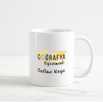 Coğrafya Öğretmeni Kupa Bardak (4. Tasarım)