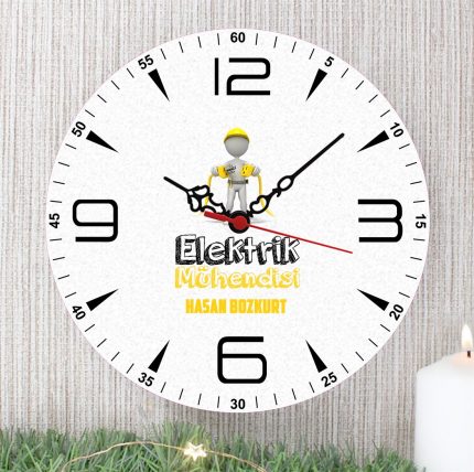 Elektrik Mühendisi Duvar Saati (2. Tasarım)