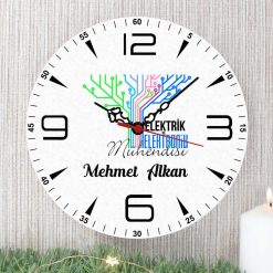 Elektrik ve Elektronik Mühendisi Duvar Saati (2. Tasarım)