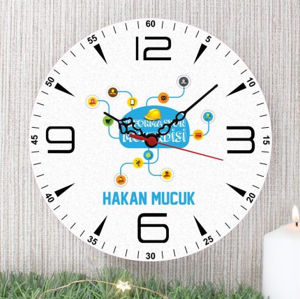 Enformasyon Mühendisi Duvar Saati (1. Tasarım)