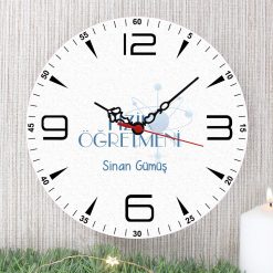 Fizik Öğretmeni Duvar Saati (3. Tasarım)