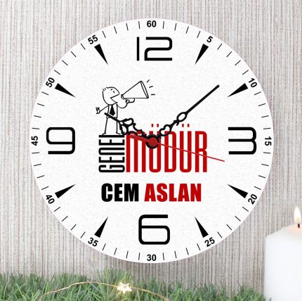 Genel Müdür Duvar Saati (1. Tasarım)