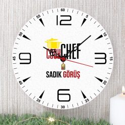 Aşçı Duvar Saati (1. Tasarım)