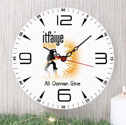 İtfaiye Duvar Saati (1. Tasarım)