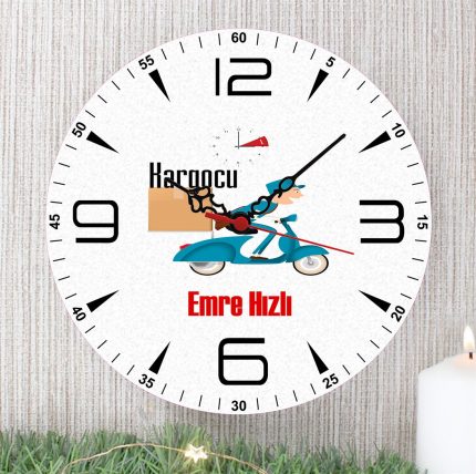 Kargocu Duvar Saati (1. Tasarım)