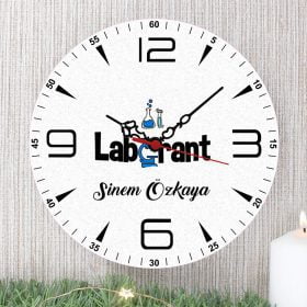 Laborant Duvar Saati (1. Tasarım)