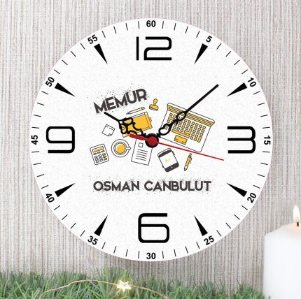 Memur Duvar Saati (2. Tasarım)