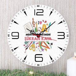 Mentör Öğretmeni Duvar Saati (1. Tasarım)