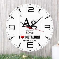 Metalurji Duvar Saati (2. Tasarım)