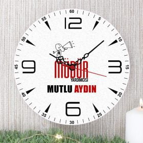Müdür Yardımcısı Duvar Saati (4. Tasarım)