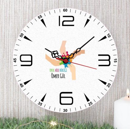 Okul Aile Birliği Duvar Saati (1. Tasarım)