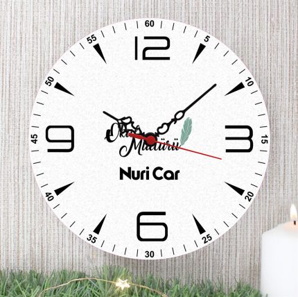 Okul Müdürü Duvar Saati (1. Tasarım)