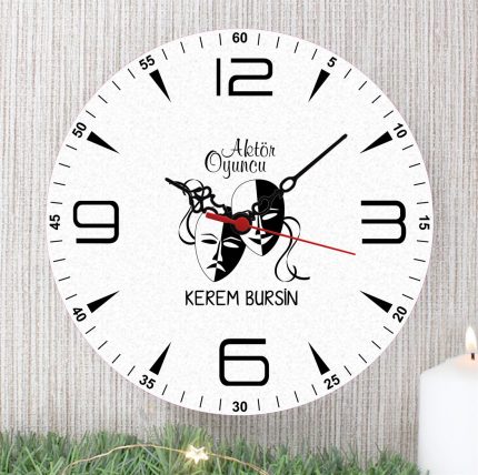 Oyuncu Duvar Saati (2. Tasarım)