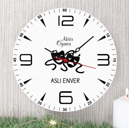 Oyuncu Duvar Saati (3. Tasarım)