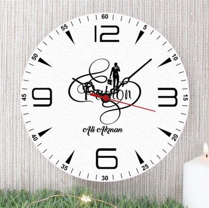 Patron Duvar Saati (4. Tasarım)