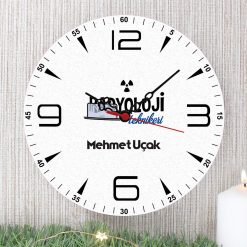 Radyoloji Teknikeri Duvar Saati (1. Tasarım)