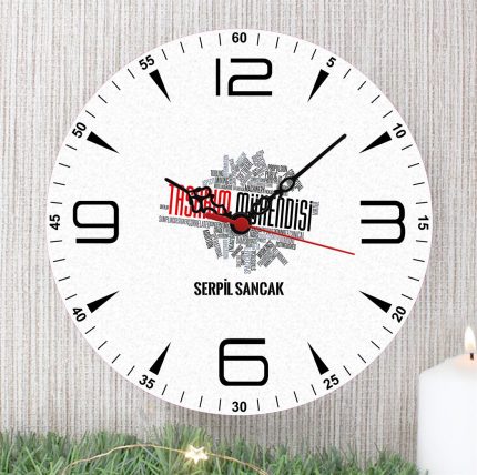 Tasarım Mühendisi Duvar Saati (1. Tasarım)