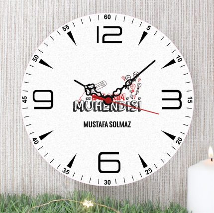 Tasarım Mühendisi Duvar Saati (2. Tasarım)