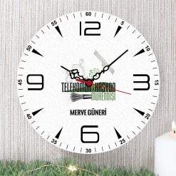 Telekominikasyon Mühendisi Duvar Saati (1. Tasarım)