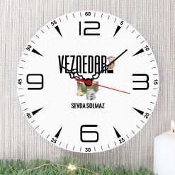 Veznedar Duvar Saati (1. Tasarım)