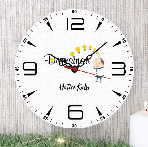 Danışman Duvar Saati (1. Tasarım)