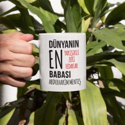 Babalar Gününe Özel Baskılı Kupa Bardaklar 12. Model