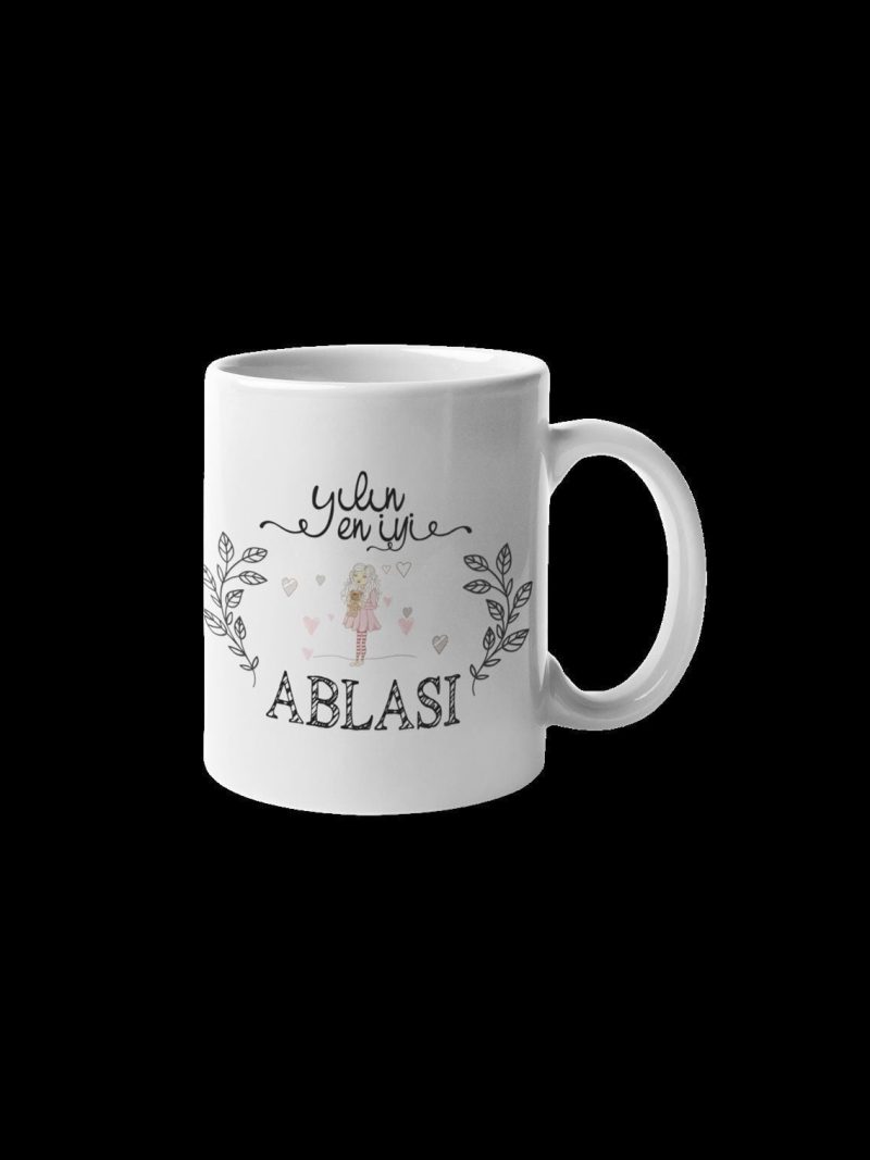 Yılın En İyi Ablası Kupa Bardak - Görsel 2