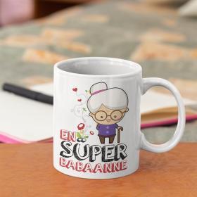 En Süper Babaanne Kupa Bardak - Kişiye Özel Baskılı