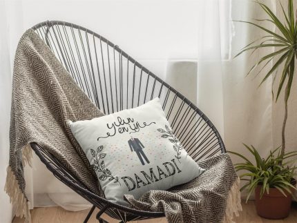 Yılın En İyi Damadı Kişiye Özel Yastık