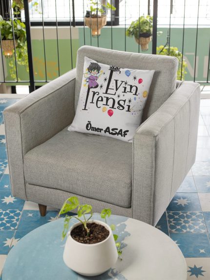 Evin Prensi Kişiye Özel Yastık