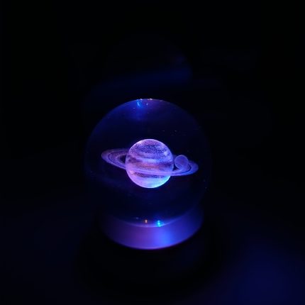 Renk Değiştiren Işıklı Cam Küre