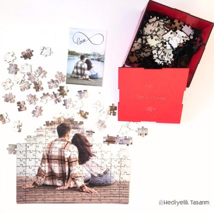Kişiye Özel Ahşap Yapboz (Puzzle) - 100/150/240/300/500/1000 Parça Seçenekleri